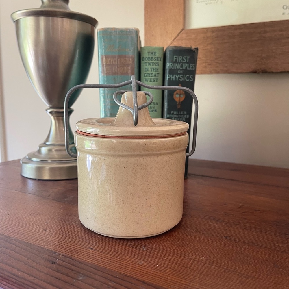 Vintage Cheese/Butter Crock